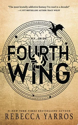 Cover of Fourth Wing by Rebecca Yarros.
